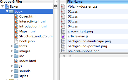 ไฟล์ของ Framework จะมีทั้ง XCode และ HTML5