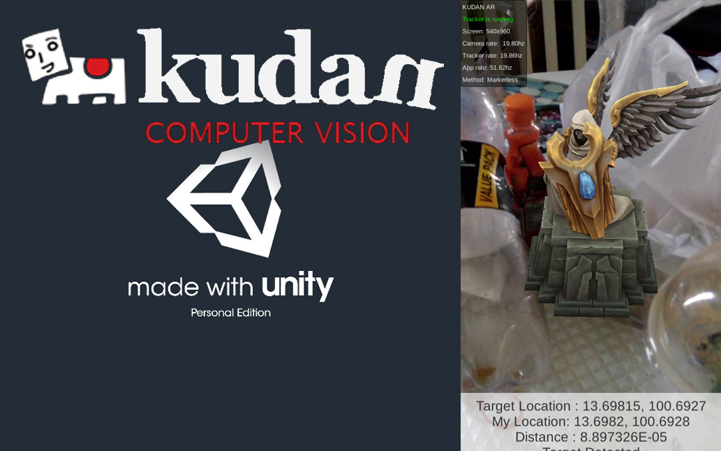 Photo of รีวิว Kudan SDK สำหรับทำ Location Markerless AR บน Unity 3D