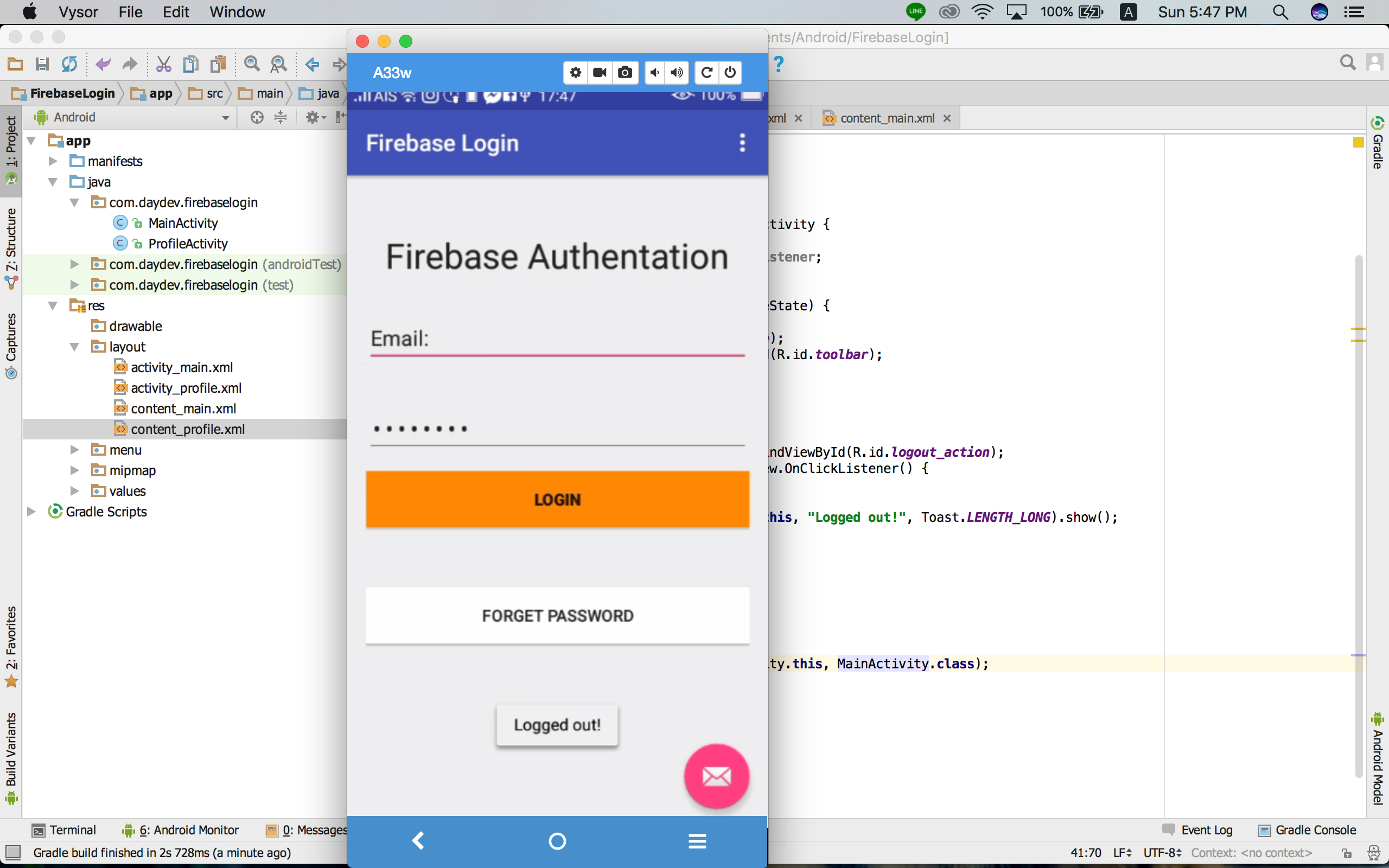 Photo of เขียนแอพฯ Android สร้างระบบ Authentication บน Firebase