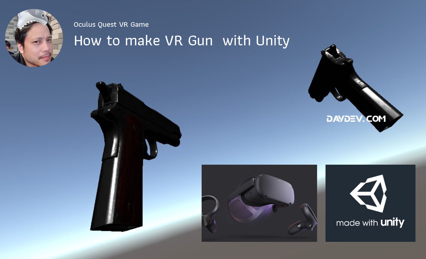 Photo of การสร้างระบบปืนใน VR ด้วย Oculus Integration และ Unity