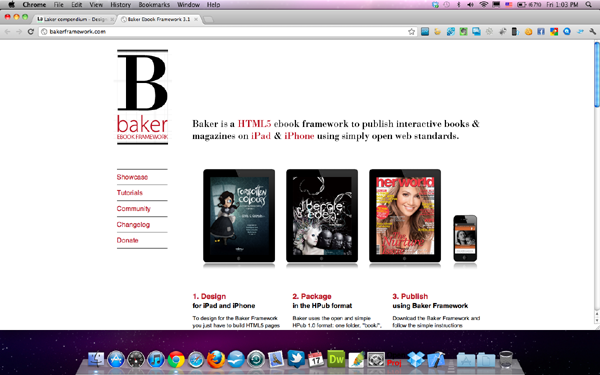 HTML5 Digital Book จาก Baker Framework