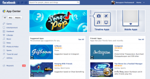 Facebook App Center