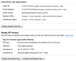 ได้ค่ามาแล้วเอา API Key ไปใช้ได้ครับ