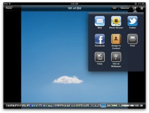 การแชร์รูปภาพบน iOS6