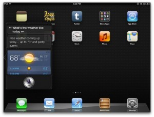 Siri บน iOS6