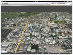 3D Maps บน iOS6