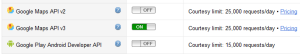 ทำการขอ API Key ที่ APIs console