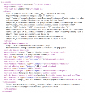 XML View