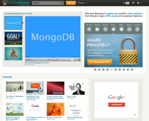 เว็บไซต์ SlideShare