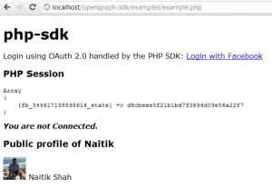 กดที่ลิงค์ Login with Facebook ครับ