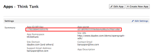 สร้าง Apps ใหม่ขึ้นมาจาก Facebook's Developers