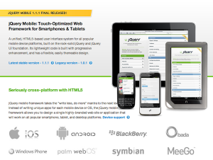 jQuery Mobile