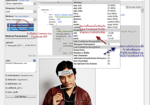 อธิบายภาพรวมของ Face API เมื่อเชื่อต่อ Facebook