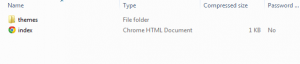 ทำการแตกไฟล์ Zip ออกมา
