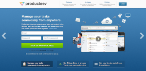 เว็บไซต์ Producteev