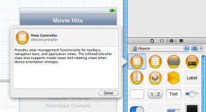 สร้าง View Controller ขึ้นมาใหม่อีกตัวลากลงไปวางที่หน้า MainStoryboard