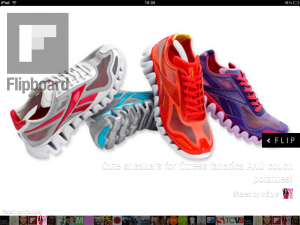 รูปแบบโฆษณาแบบดิจิตอลบน Flipboard