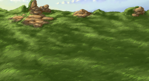 ภาพ "bg.png” ที่เตรียมไว้เป็นฉากหลังขนาด 802x320 pixels