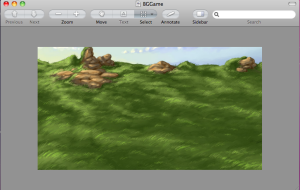 หาภาพฉากหลังตั้งชื่อว่า "BGGame.png”