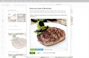 Photo sharing บน Google+ Local