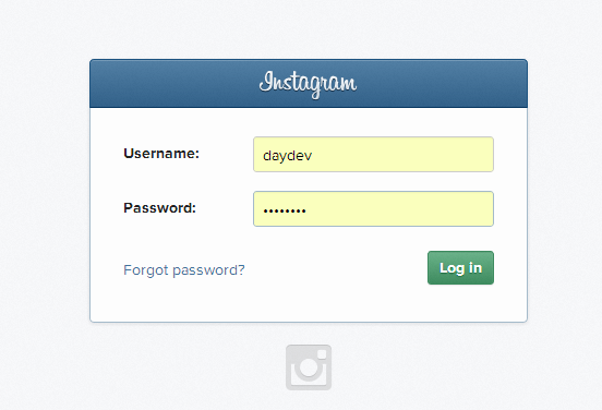 เข้าระบบ Instagram API