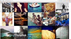 ตัวอย่าง Instagram API ที่ทำขึ้น