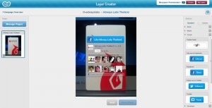 ทำการตั้งค่า นามบัตรเป็น สิ่งพิมพ์บน Layar Creator