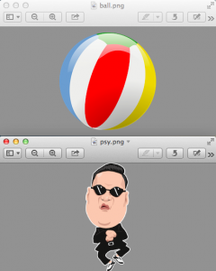 ไฟล์ภาพที่เตรียมไว้