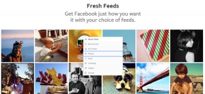 Each story has been reimagined to put the spotlight on what your friends are sharing.