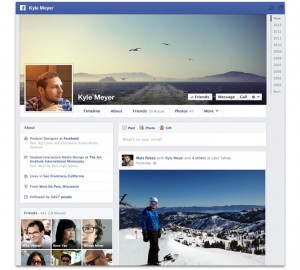 หน้า Timeline ใหม่ของ Facebook