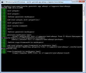 Generating a Workspace
