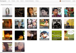 Sociogram แอพพลิเคชันสำหรับนักพัฒนาที่สนใจศึกษา Facebook SDK และ Graph API