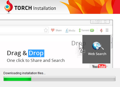 ติดตั้ง Torch Browser