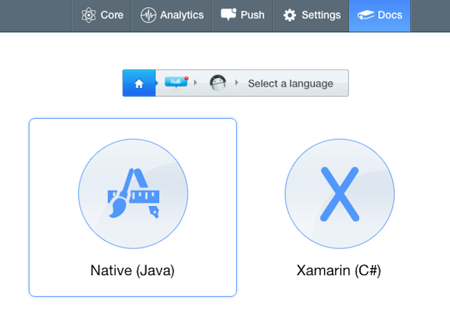 เลือก Native นะครับ Xamarin มันต้องรันผ่าน Virtual Machine (ไม่ไหว)