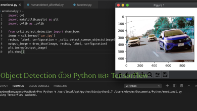 Photo of Object Detection ตรวจจับวัตถุด้วย Python และ TensorFlow ร่วมกับ MatplotLib