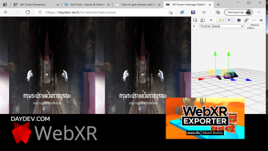 Photo of Unity กับการทำ VR บน Web ด้วย WebXR Exporter